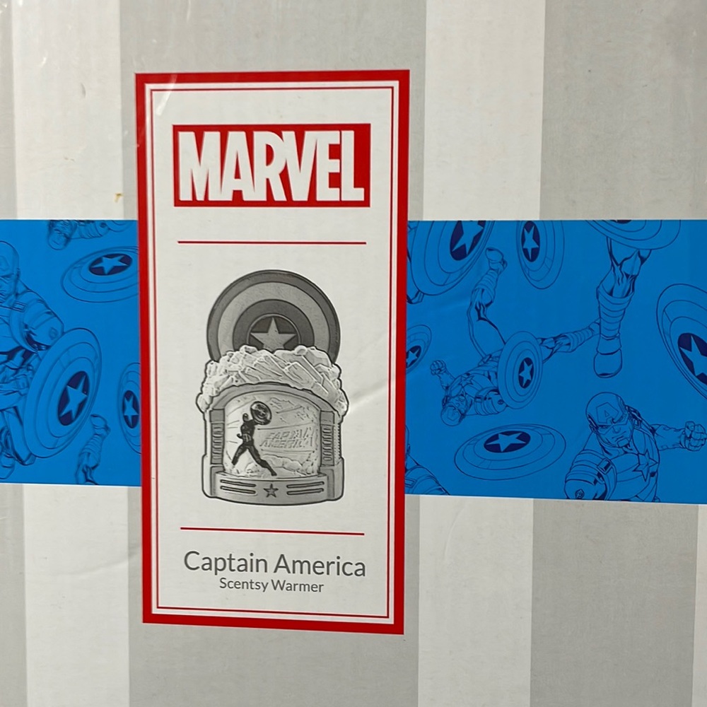 Sale  🛍️🛍️🛍️ for the win 🏆 Captain America Scentsy Warmer